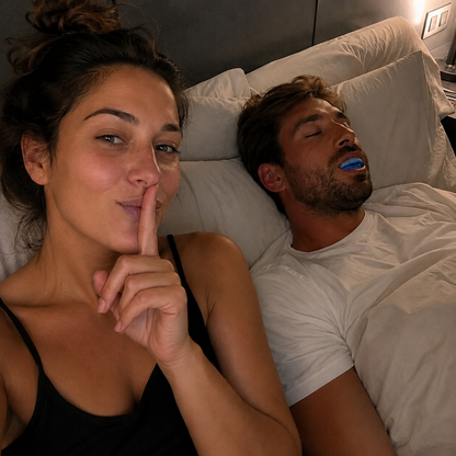 Cancella il rumore e ritrova l'abbraccio di tuo marito, ogni singola notte.